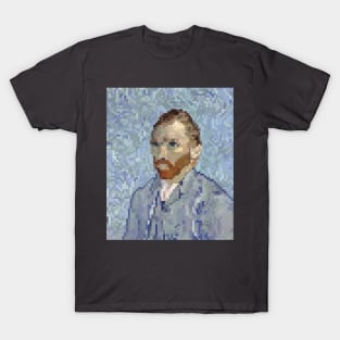 Pixely Van Gogh T-Shirt